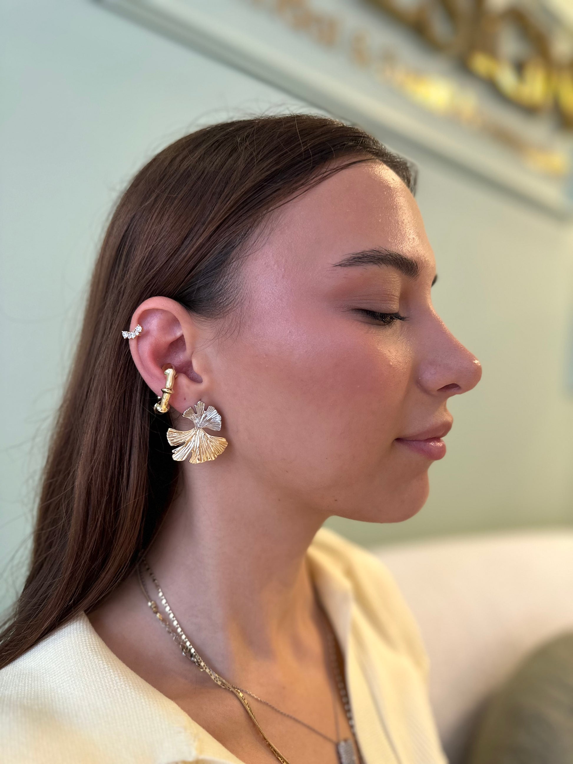 Halka şeklinde earcuff ✨