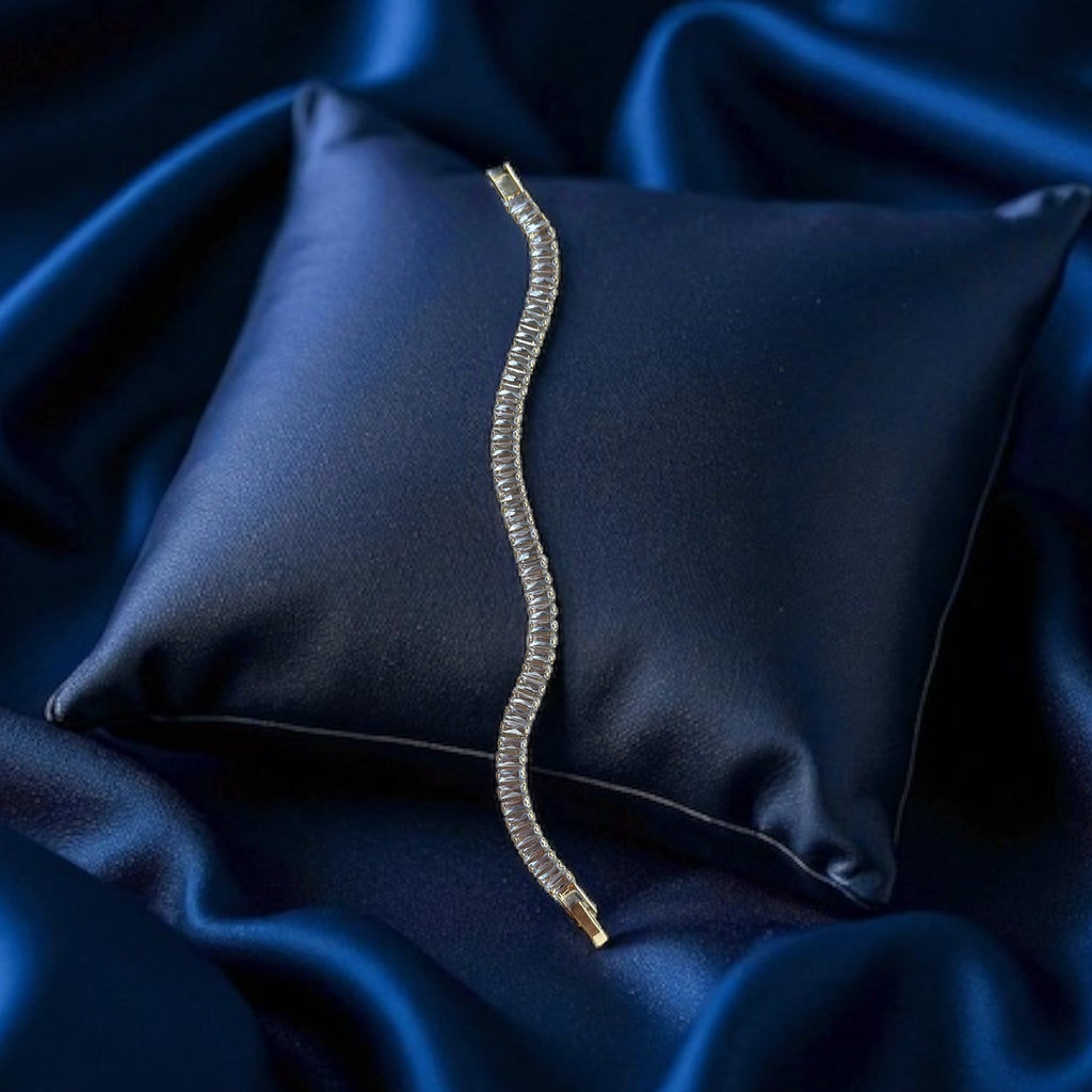 Dikdörtgen taşlı bileklik ✨