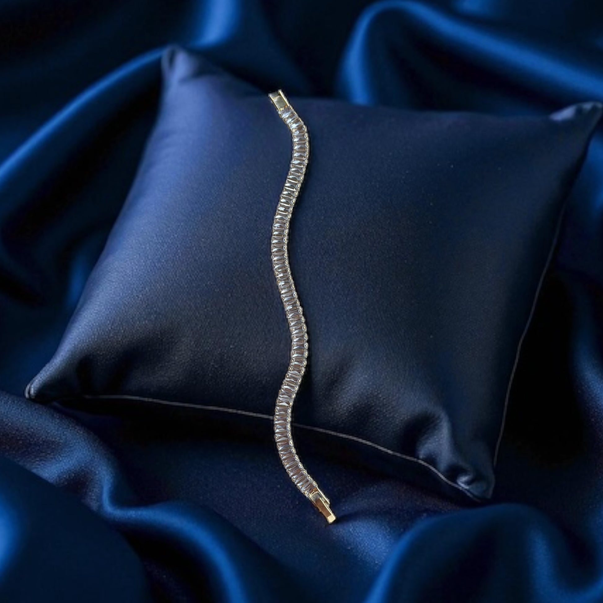 Dikdörtgen taşlı bileklik ✨