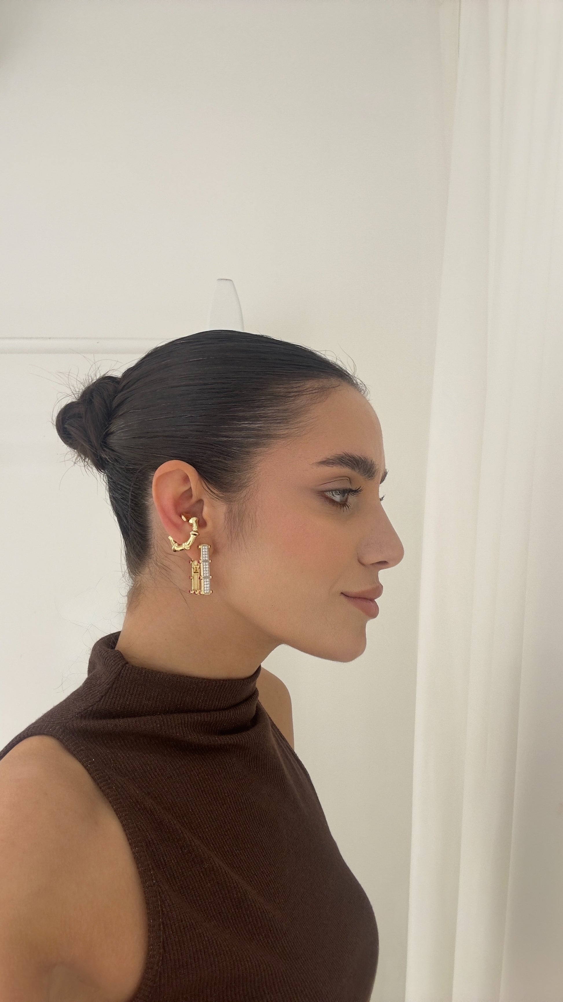 Halka şeklinde earcuff ✨